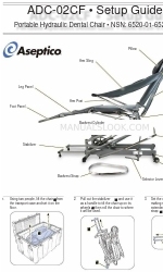 Aseptico ADC-02CF Instrukcja konfiguracji