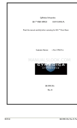 CYMEDICA Orthopedics QB1 Manual do utilizador