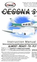 CYmodel CESSNA 310 Manuale di istruzioni