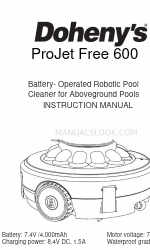 Doheny's ProJet Free 600 Instruction Manual