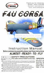 CYmodel f4u corsair Assembly Instruction Manual