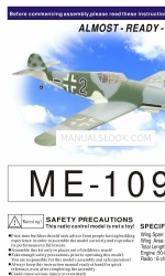 CYmodel ME-109F Manual