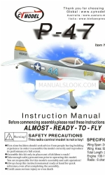 CYmodel P-47 Instruction Manual