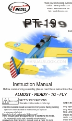 CYmodel PT-19 CY8023B Instruction Manual