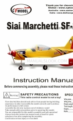 CYmodel Siai Marchetti SF-260 Інструкція з експлуатації