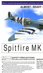 CYmodel Spitfire mk IX CY8144 Assembly Instructions Manual