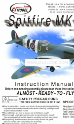 CYmodel Spitfire MK IX CY8144B Instruction Manual