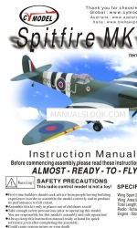 CYmodel Spitfire MK IX CY8144B Instruction Manual