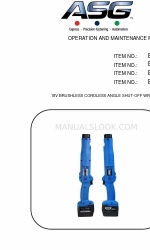 ASG BLCA-9010 Manuale di funzionamento e manutenzione