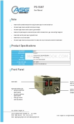 ASG PS-55AT Podręcznik użytkownika