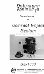 Dohrmann Enterprises DE-1000 Manual del usuario