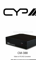 CYP CM-388 Betriebshandbuch