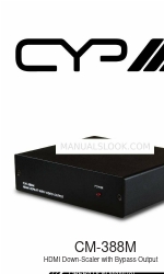 CYP CM-388M Bedieningshandleiding