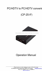 CYP CP-251F Manuale operativo