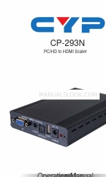 CYP CP-293N Manuale operativo