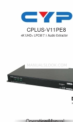 CYP CPLUS-V11PE8 Instrukcja obsługi