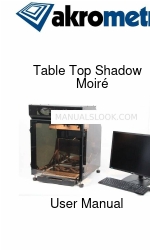 akrometrix Table Top Shadow Moire Podręcznik użytkownika