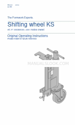 Doka Shifting wheel KS Betriebsanleitung