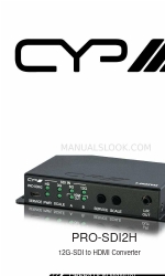 CYP PRO-SDI2H Operation Manual