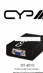 CYP SY-401V Manual de instrucciones