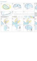 Close Comfort Box Tent Petunjuk Penyiapan