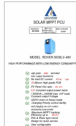 ASHAPOWER ROVER-5000LV-48V Manual del usuario