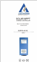 ASHAPOWER SURYA-40 HV Panduan Pengguna