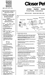 Closer pets 473 Instructions