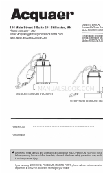 Acquaer SUS050V Instrukcja obsługi