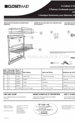 Closet Maid 3120 Инструкции по установке