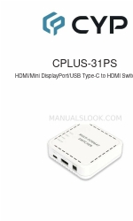 CYP CPLUS-31PS Bedieningshandleiding