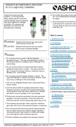 Ashcroft ZT12 Інструкція з монтажу та обслуговування