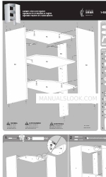 Closet Maid SRNR Folha de instruções