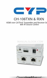 CYP CH-106TXN 운영 매뉴얼