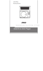 Dolby Laboratories Select DVD7016 Operating Instructions Manual