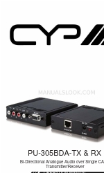 CYP PU-305BDA-RX Betriebshandbuch