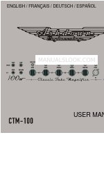 Ashdown CTM 300 Kullanıcı Kılavuzu