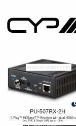 CYP PU-507RX-2H Betriebshandbuch