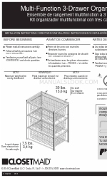 ClosetMaid 432600 取付説明書