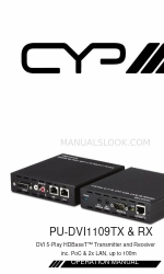 CYP PU-DVI1109RX Betriebshandbuch