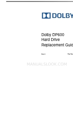 Dolby Laboratories Program Optimizer DP600 Replacement Manual