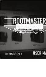 Ashdown ROOTMASTER RM-C210T-500-EVO II Benutzerhandbuch