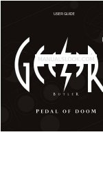 Ashdown GEEZER BUTLER PEDAL OF DOOM Manuel de l'utilisateur