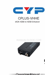 CYP CPLUS-VHHE Manuale operativo