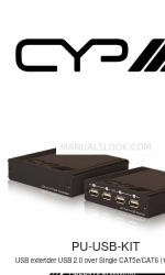 CYP PU-USB-KIT Operation Manual