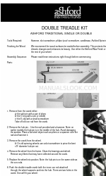 Ashford DOUBLE TREADLE KIT Instructies