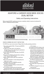 Ashford EDC30 Manuel d'instructions