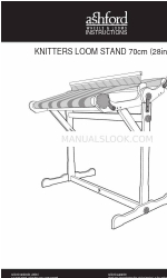 Ashford KNITTERS LOOM STAND 70cm Instrucciones