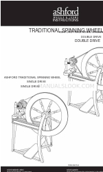 Ashford TRADITIONAL SPINNING WHEEL Manual de instrucciones