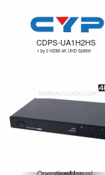 CYP CDPS-UA1H2HS Посібник з експлуатації